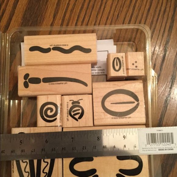 Springtime Fun rubber stamp set - Picture 3 of 5